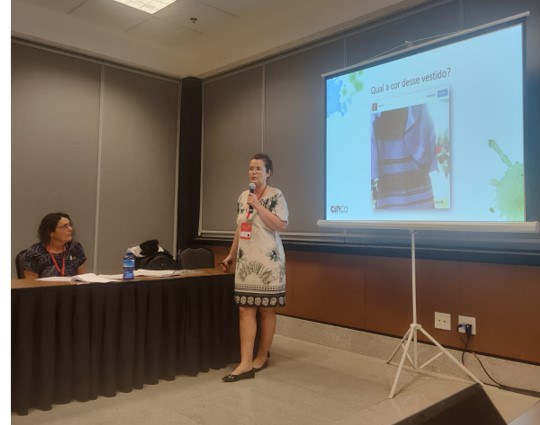 Marizaura Camões faz apresentação sobre Ciências Comportamentais em oficina do Ministério da Saúde
