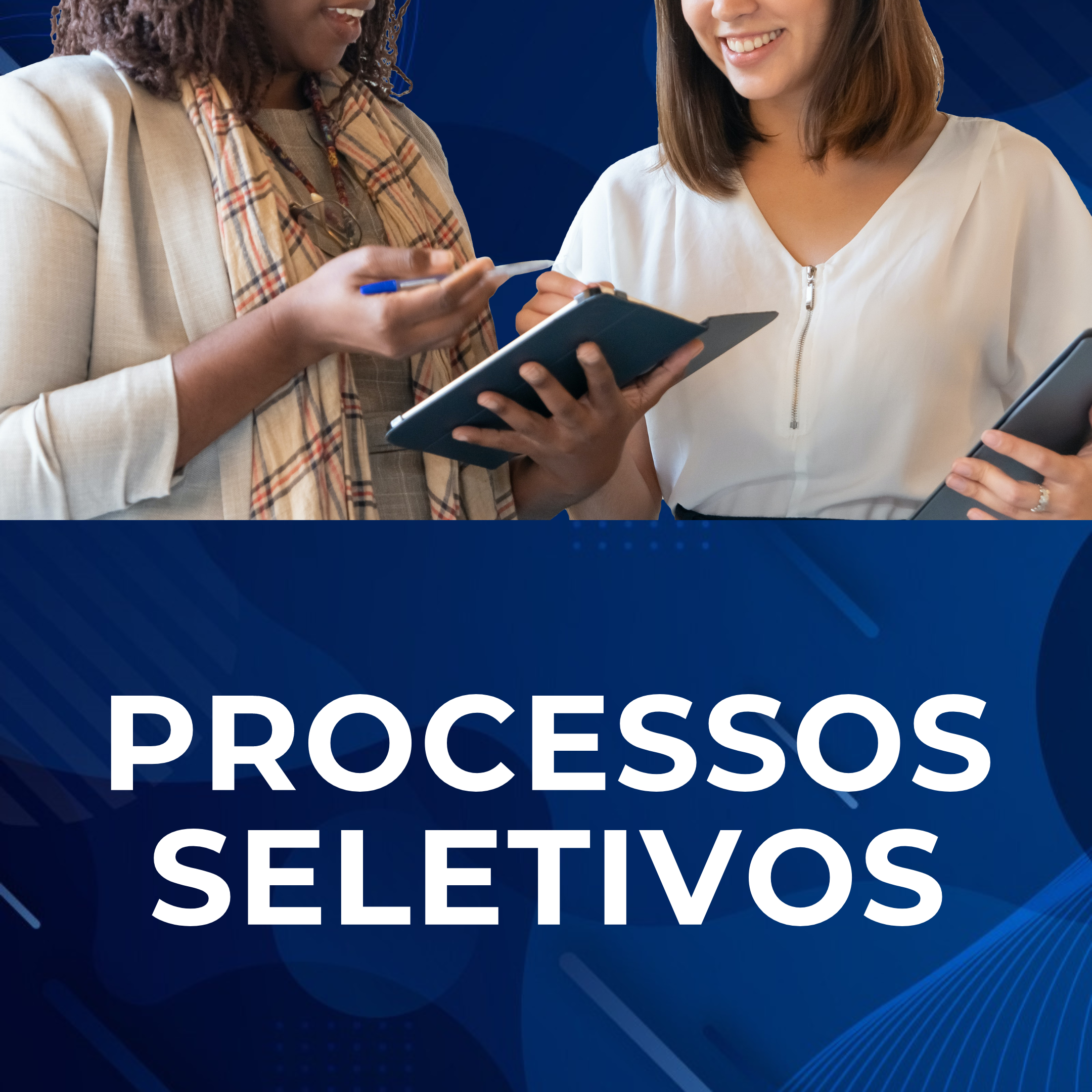 Informações sobre processos seletivos