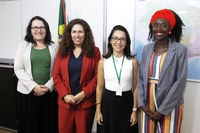 Agendas voltadas ao protagonismo feminino e lançamento do Plano Plurianual Participativo marcam semana da ministra