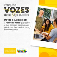 Cerca de 38 mil pessoas já responderam à Pesquisa Vozes