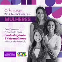 Gestão lança guia com orientações sobre decreto que reserva vagas para mulheres em situação de vulnerabilidade nas contratações públicas