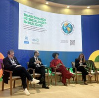 Gestão destaca o fortalecimento do Estado para enfrentar os desafios das mudanças climáticas durante a COP29