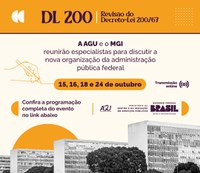 Ministério da Gestão e AGU promovem debates sobre nova organização da Administração Pública