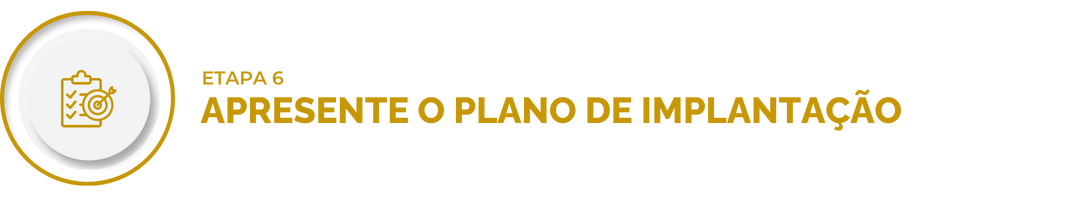 Banner sobre plano de implantação com ícone de arquivo