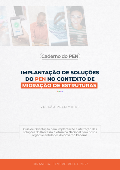 Guia de mudança de estruturas para soluções do PEN