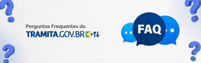 Banner perguntas frequentes do Tramita.GOV.BR