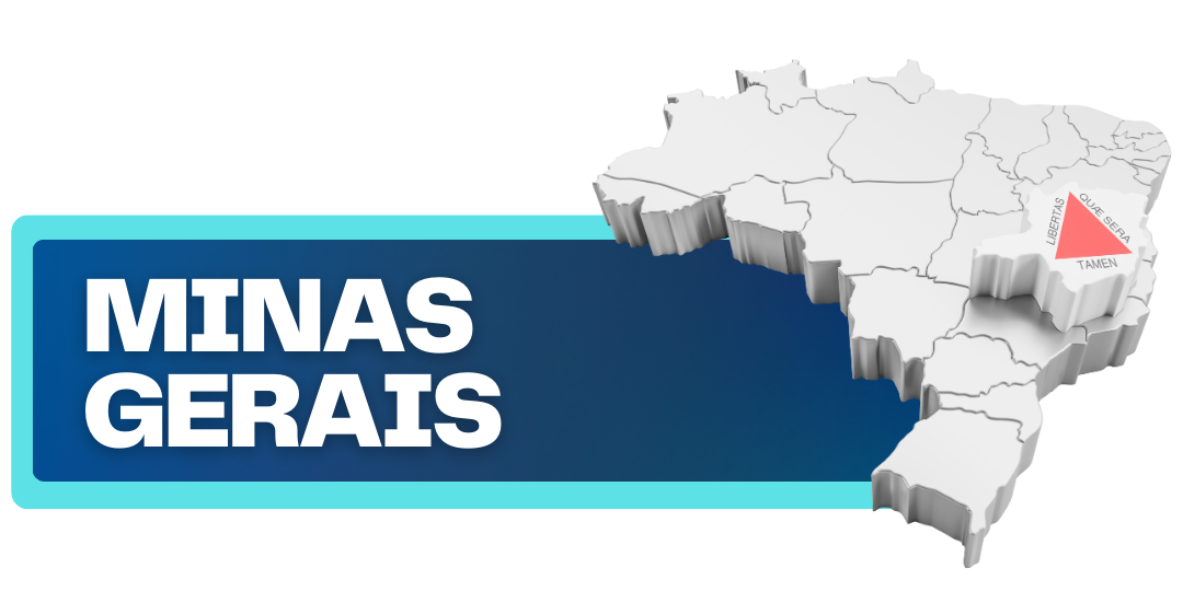 banner com mapa do Minas Gerais e link para página com canal de atendimento aos municípios