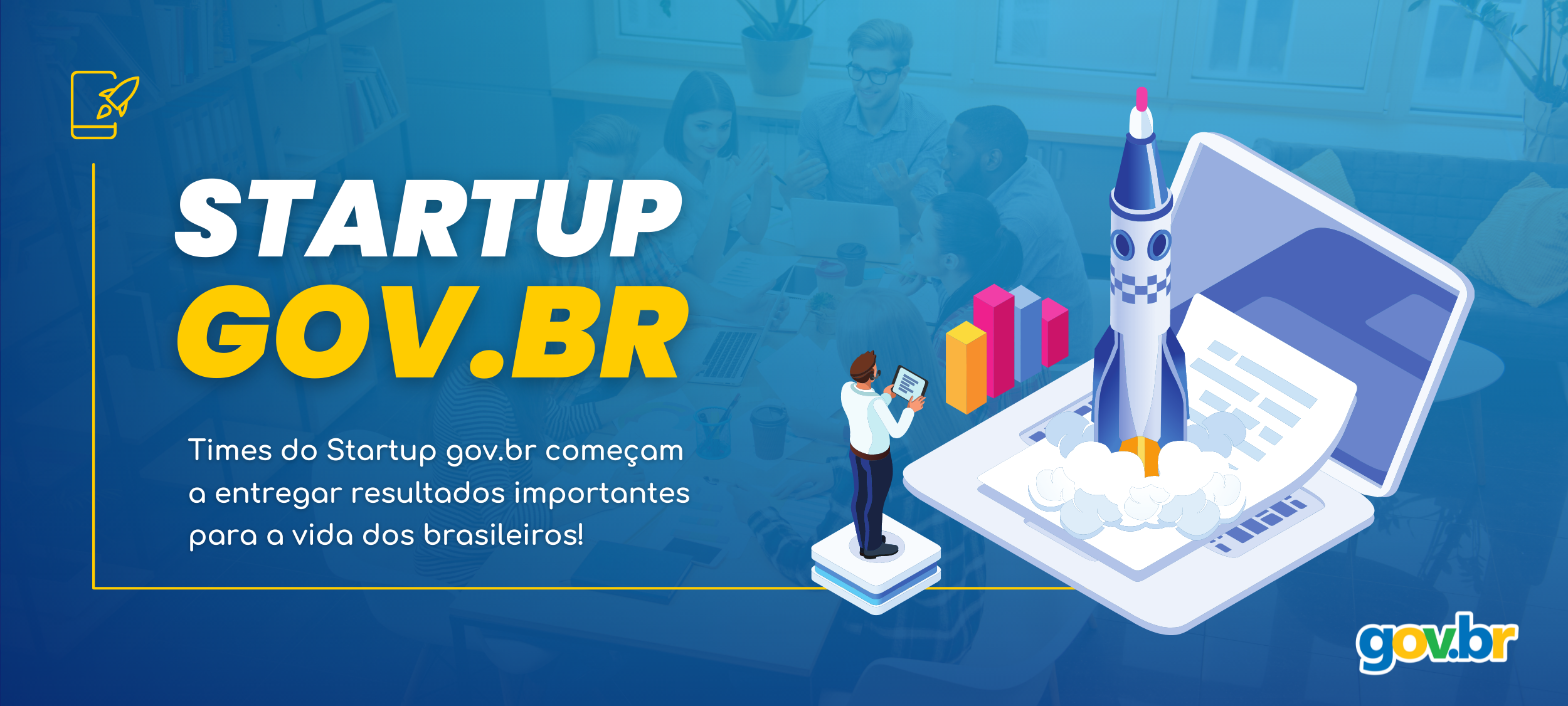 Banner Startup gov.br