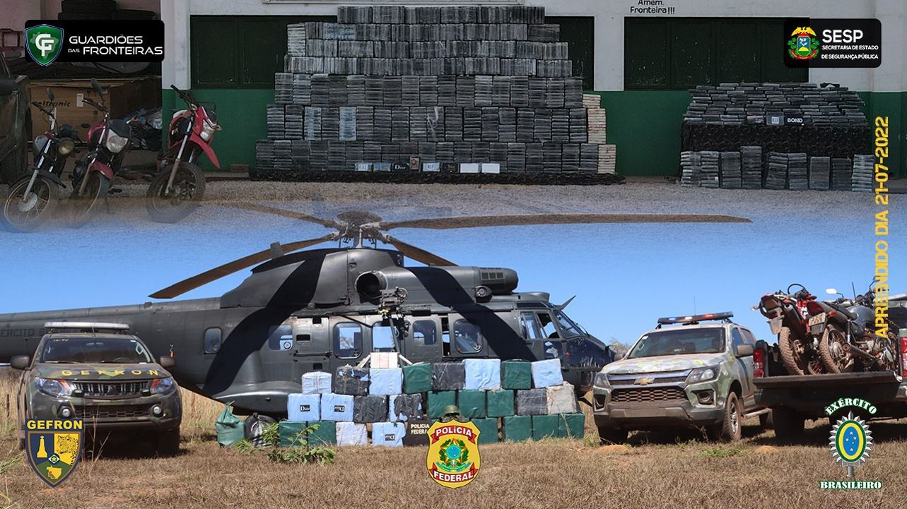 3. Apreensão de 966 kg de cloridrato de cocaina durante a operação no estado do Mato Grosso.jpg