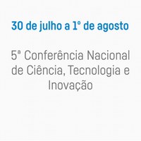 5ª Conferência Nacional de Ciência, Tecnologia e Inovação