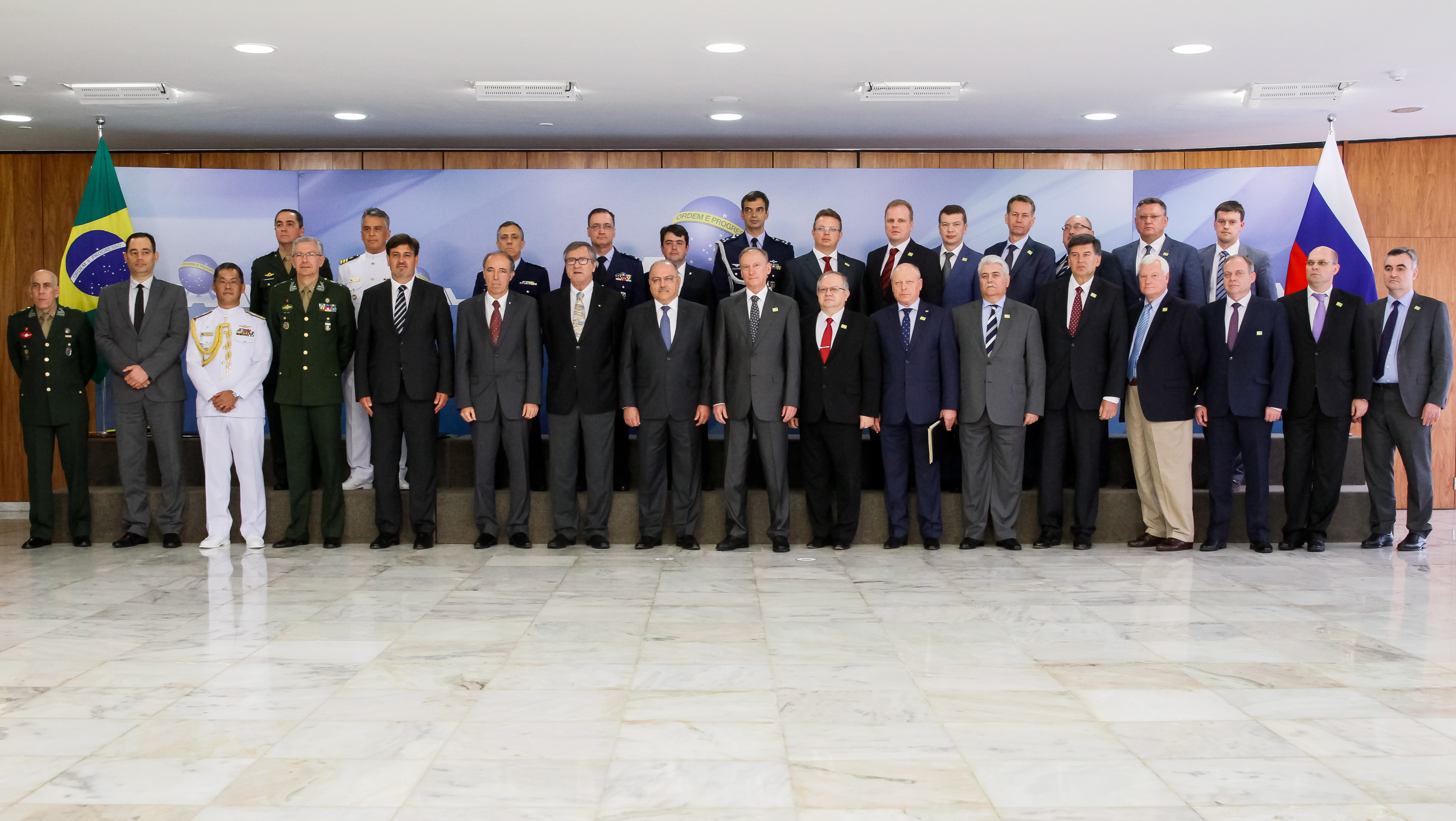 Visita do Secretário do Conselho de Segurança da Federação Russa — Gabinete  de Segurança Institucional