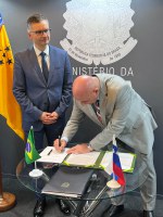 LAAD: Ministro do GSI/PR assina acordo sobre Troca e Proteção Mútua de Informações Classificadas com o Governo da Eslovênia