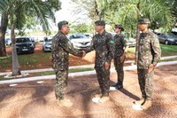 Comitiva do HFA visita Hospital Militar de Área de Campo Grande