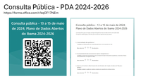 Ibama abre Consulta Pública sobre dados abertos do Instituto para 2024-2026