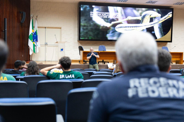 Curso na sede do Ibama