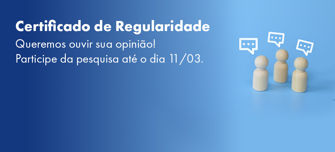 Até o dia 11, usuários podem contribuir com sugestões de melhorias para o documento, que será substituído pela nova Certidão Ambiental