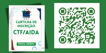 Imagem da capa da Cartilha de inscrição no CTF/AIDA para pessoa jurídica