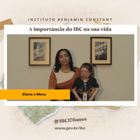 A importância do IBC na sua vida: depoimento de Eliane Jordão e sua filha, Manu