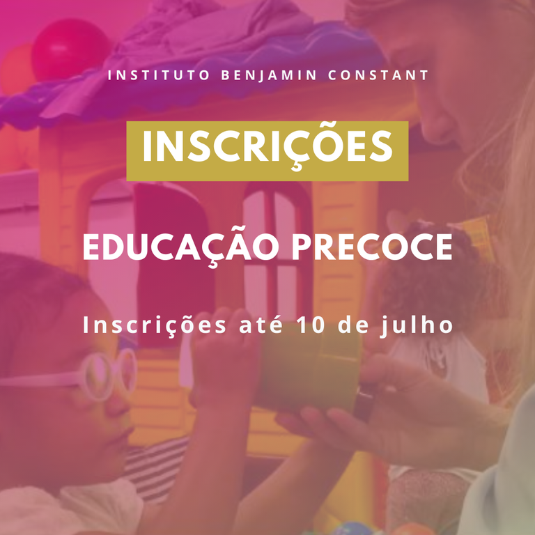 Inscrições Educação Precoce