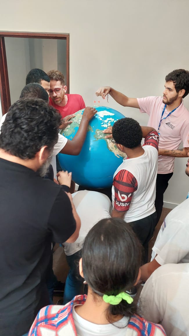 Visita ao Museu de Ciência da Terra - CPRM - Globo Terrestre