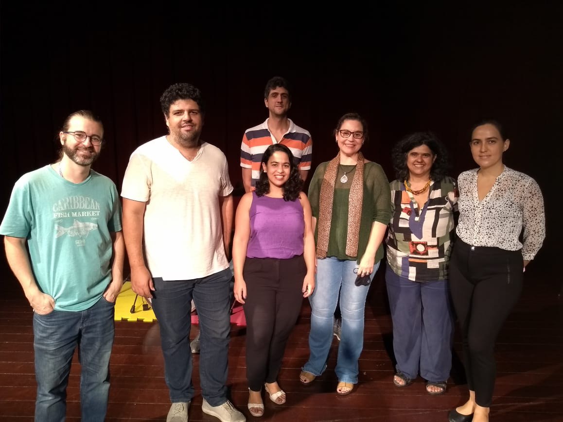 Professores de música do IBC no fechamento do semestre do curso de instrumentos musicais - 2022