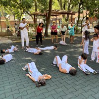 Aula aberta de capoeira celebra consciência negra