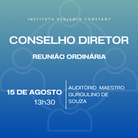 Conselho Diretor promove reunião nesta quinta-feira (15/8)