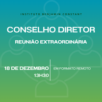 Conselho Diretor: reunião extraordinária na próxima quarta-feira (18/12)