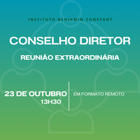 Conselho Diretor: reunião extraordinária na próxima quarta-feira (23/10)