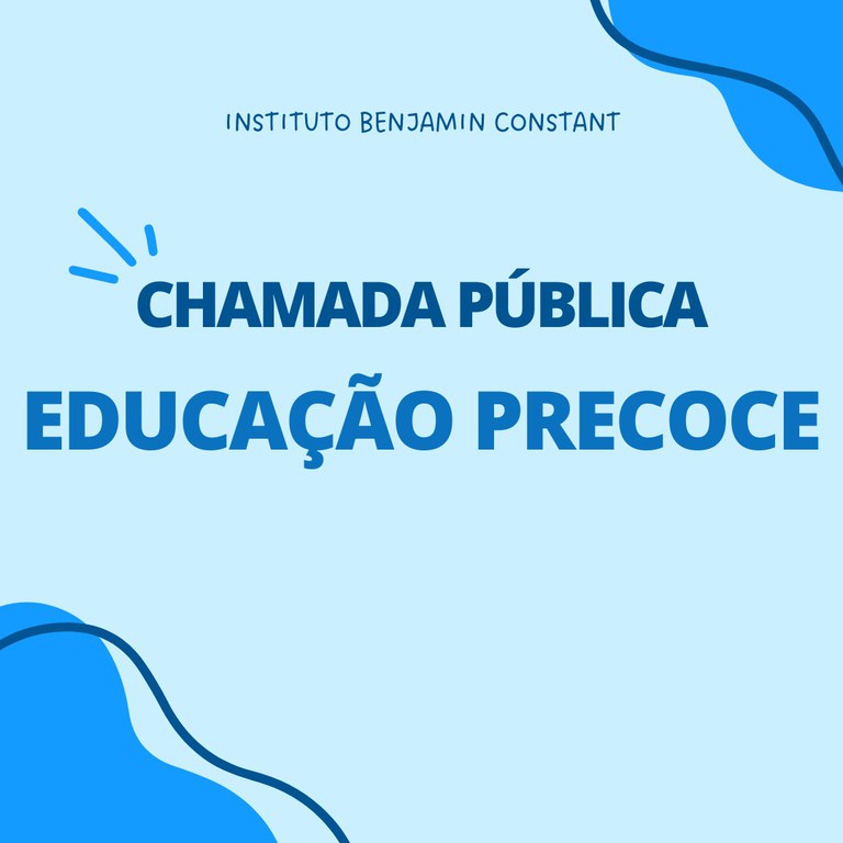 Card da chanada pública da Estimulação Precoce - julho 2023