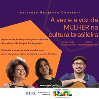 Evento aborda o papel da mulher na cultura brasileira