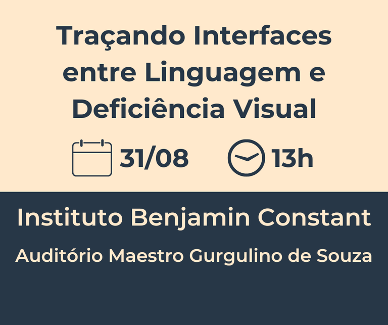 Site - Traçando Interfaces entre Linguagem e Deficiência Visual