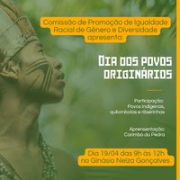 Evento em homenagem aos povos originários do Brasil