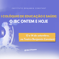 I Colóquio de Educação e Saúde será realizado dias 13 e 14 de setembro