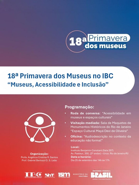 IBC participa da 18ª Primavera dos Museus