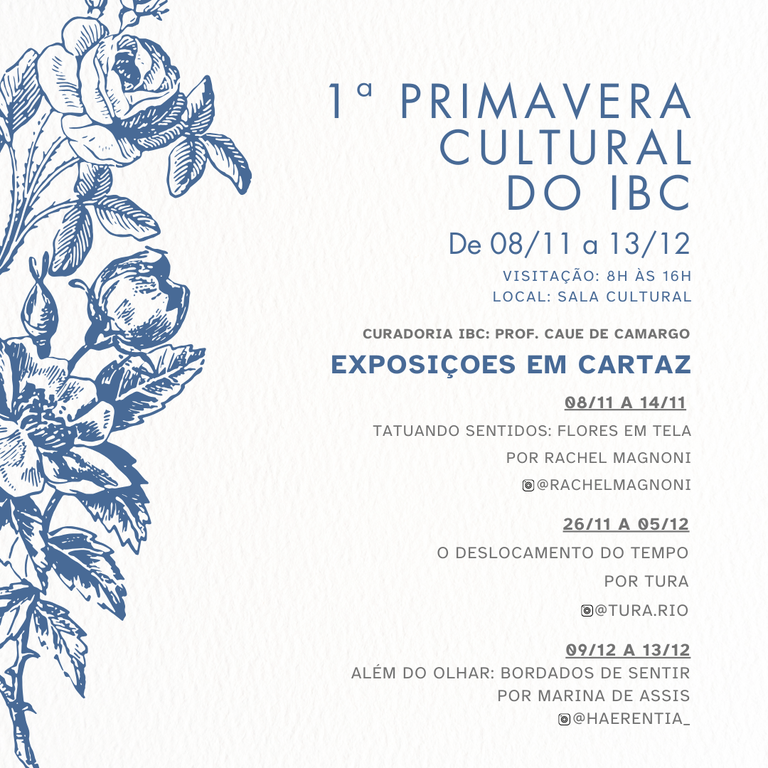 IBC promove 1ª Primavera Cultural