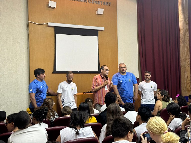 Foto Homenagem Equipe Paralímpica