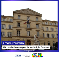 IBC recebe homenagem de instituição francesa