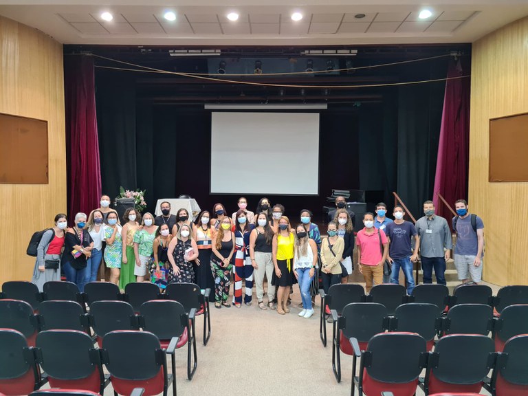 Aula inaugural da turma 2022.1 do curso de mestrado profissional do IBC