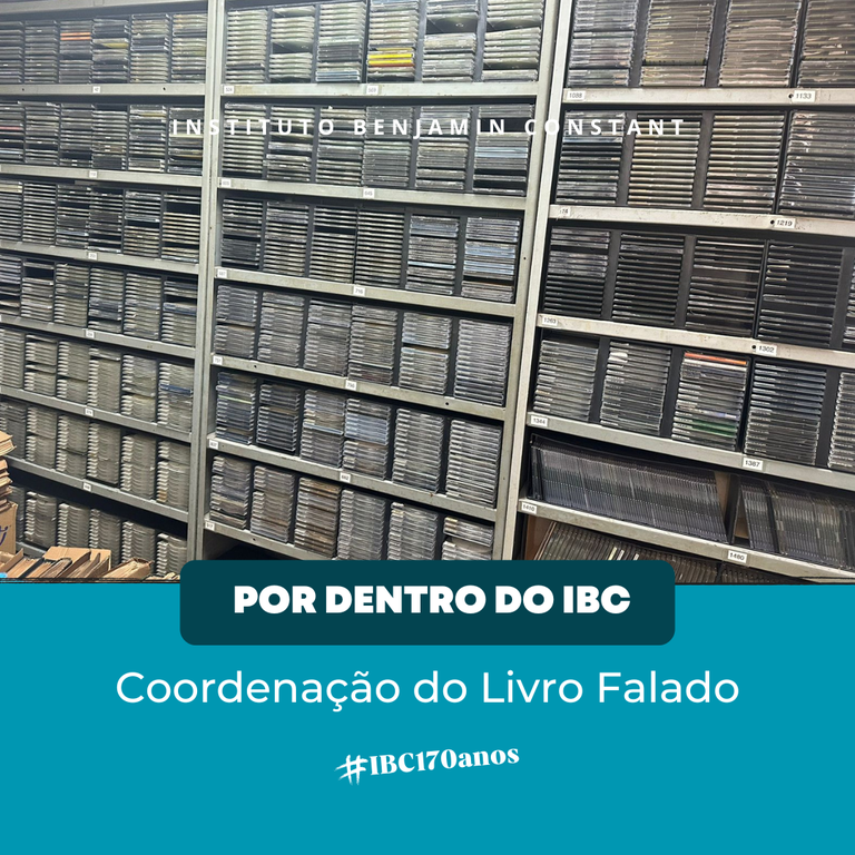 Por Dentro do IBC: Coordenação do Livro Falado