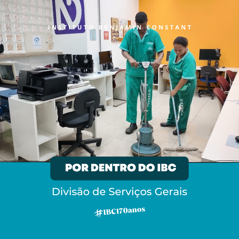 Por Dentro do IBC: Divisão de Serviços Gerais