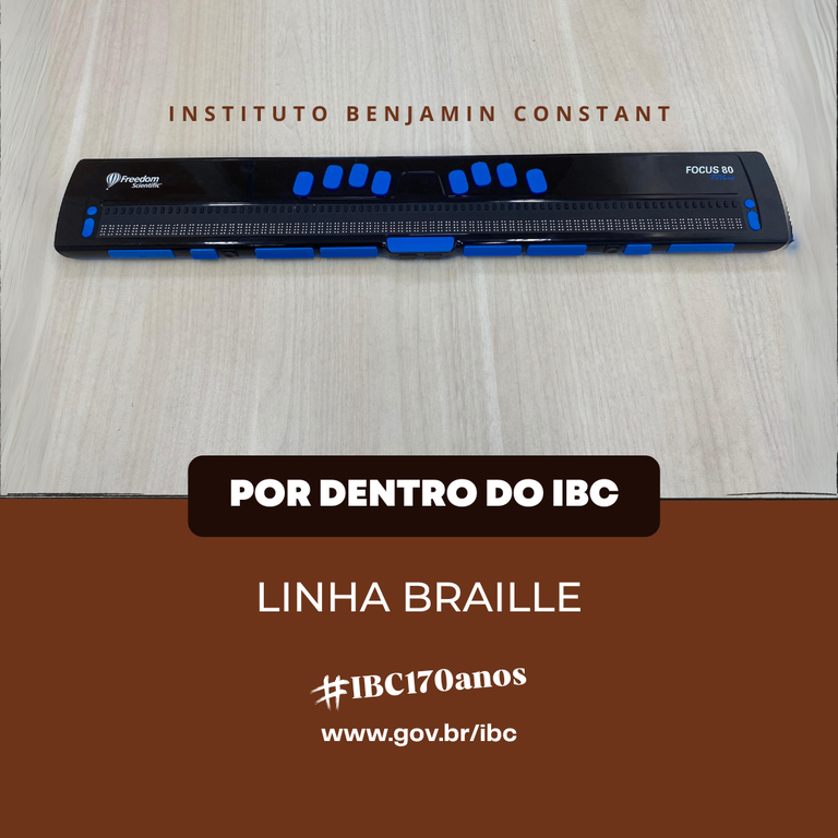 Por Dentro do IBC: Linha Braille