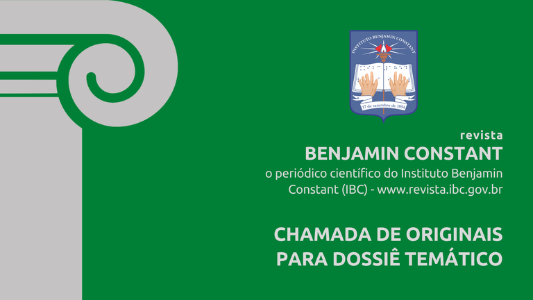 Chamada para dossiê temático da Benjamin Constant