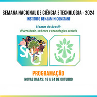 Semana Nacional de Ciência e Tecnologia: inscrições abertas até dia 13 de outubro