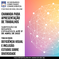 Últimos dias para inscrever trabalho no XII Seminário Conectando Conhecimentos