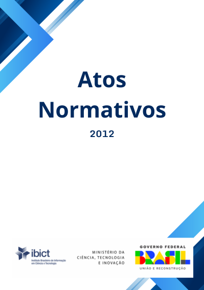 Atos Normativos 2012