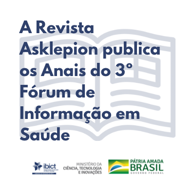 A Revista Asklepion publica os Anais do 3º Fórum de Informação em Saúde