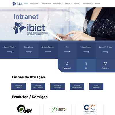 IMG - Ibict lança nova intranet da instituição