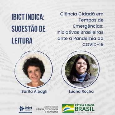 Ciência cidadã em tempos de emergências: iniciativas brasileiras ante a pandemia da COVID-19