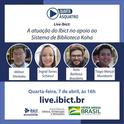 Live debate a ferramenta koha para gestão de bibliotecas